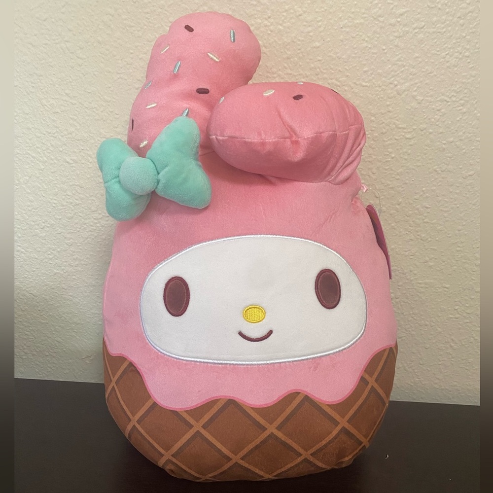My Melody Ice Cream Squishmallow NWT